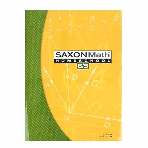 Saxon Math 6/5: Homeschool, – Paperback, by Hake Stephen; Saxon – Acceptable p