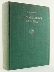 A.M. Husson’s The Mammals of Suriname 1978 Brill VG+ Zoology 152 Species