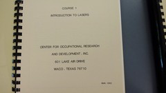 Laser Electro Optics Technology Curriculum Series Course Manuals Set of 10 1980