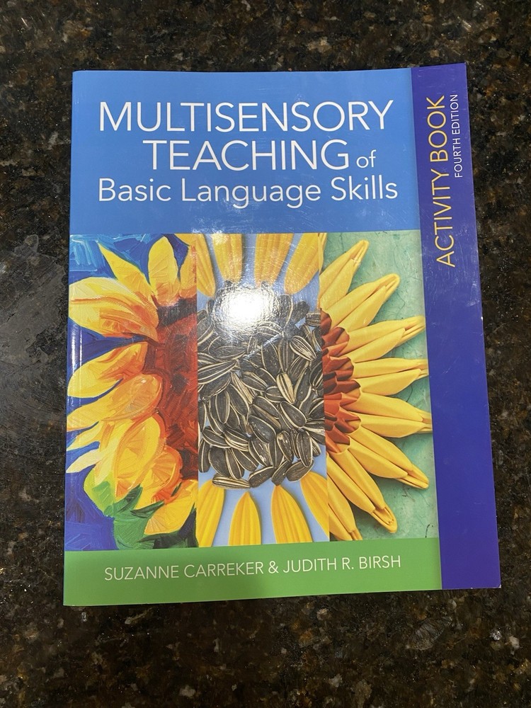 Multisensory Teaching Activity Book Fourth Edition Carreker Birsh Paperback