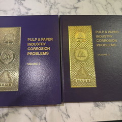 Pulp Paper Corrosion Problems Vol 2 & 3 NACE Hardcover Technical Reference Set