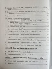 Measurement, Instrumentation and Sensors Handbook by J.G. Webster 1999 CRC Press