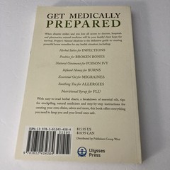 Prepper’s Natural Medicine by Cat Ellis – paperback book – NEW