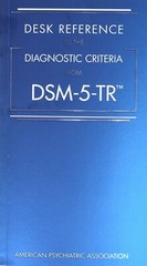 DSM-5 TR Paperback+DESK reference from DSM-5-TR 5th Edition Paperback 2022-COMBO