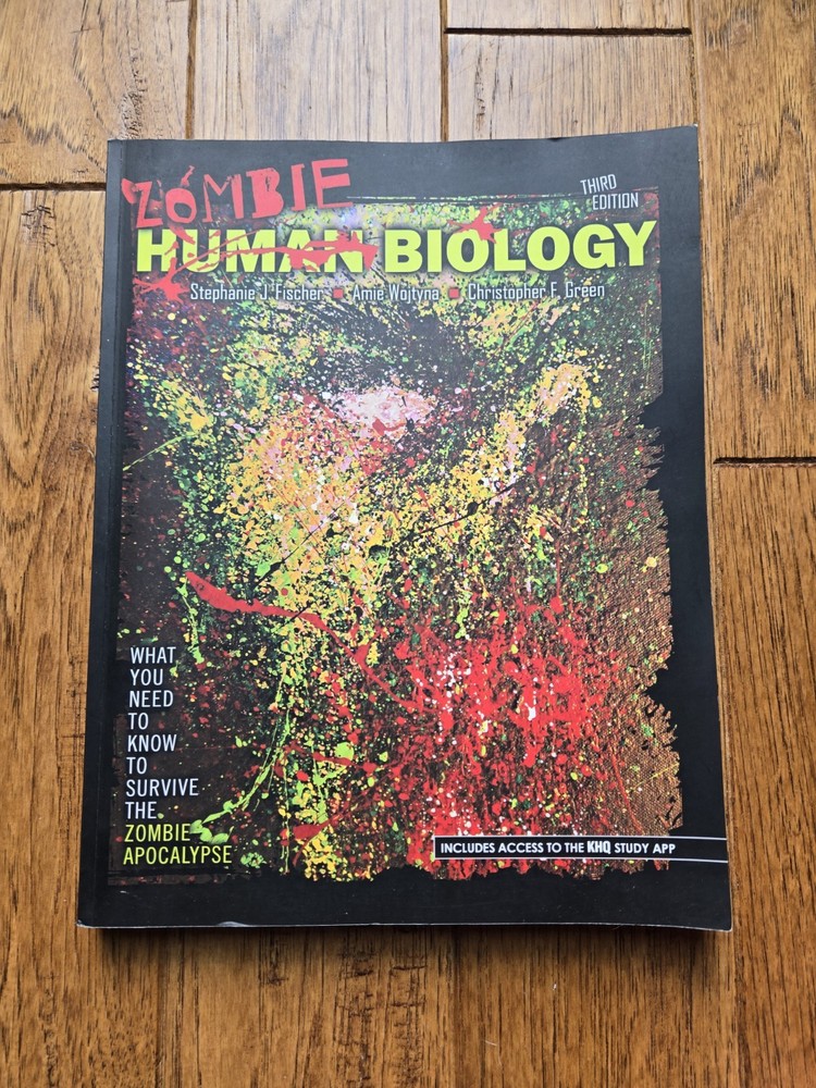 Zombie Human Biology 3rd Edition BRAND NEW TEXTBOOK ACCESS CODE INCLUDED