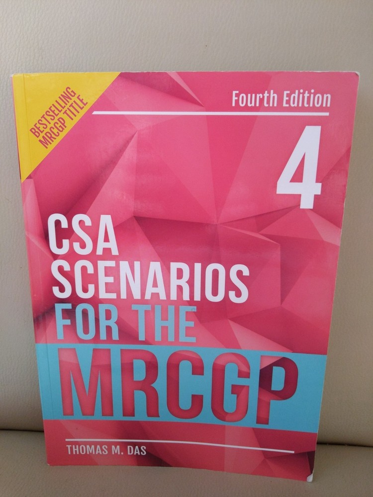CSA Scenarios for the MRCGP, fourth edition by Thomas Das (Paperback, 2018)