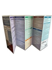 English Grammar & Punctuation Quickstudy Laminated Foldout 8.5 X 3.5 In