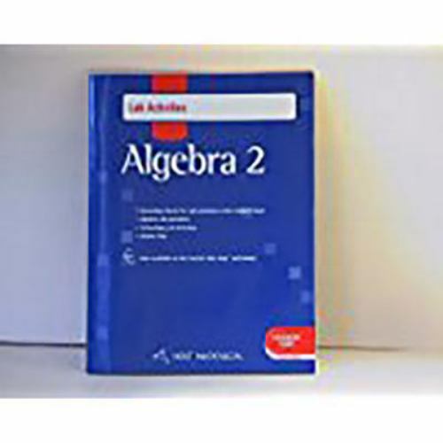 Holt McDougal Algebra 2: Lab Activities with Answers