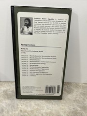 Great Courses: Biology and Human Behavior – Robert Sapolsky – DVD PART 2 ONLY
