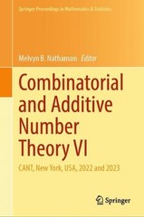 Combinatorial and Additive Number Theory VI: CANT, New York, USA, 2022 and 2023