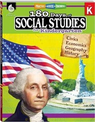 180 Days™: Social Studies, Early Elementary – Paperback, by N/A – Acceptable p