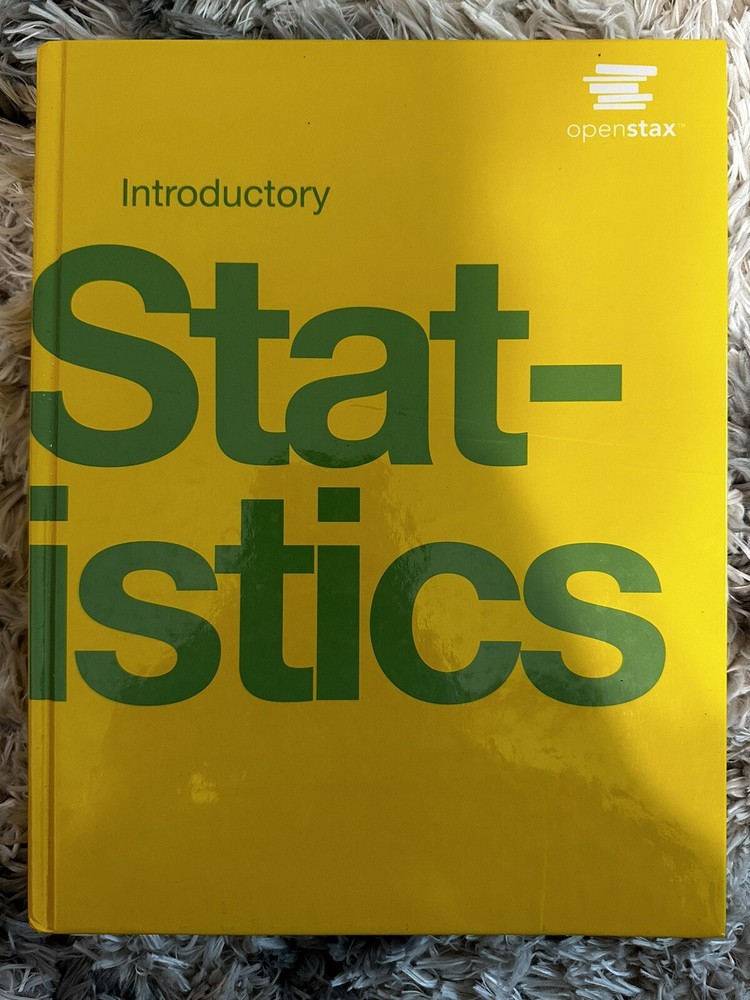 Introductory Statistics by Susan Dean and Barbara Illowsky (2018, Hardcover)