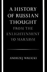 A History of Russian Thought: From the Enlightenment to Marxism