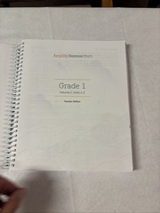 Amplify Desmos Math Grade 1 Set: Teachers 1 Student 1 2 & More (4 Books)