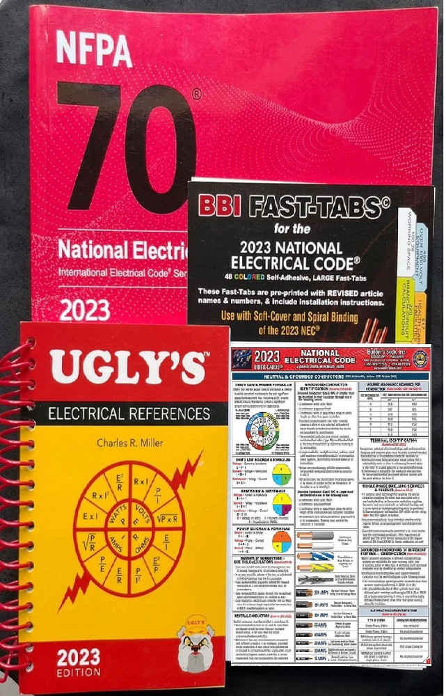 NFPA 70 National Electrical Code 2023 PB+ Ugly’s Electrical + BBI Tabs + QUICK