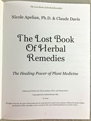 The Lost Book of Herbal Remedies – Davis – Apelian – Naturopathic Medical