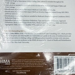 ICD-10-PCS Code Book 2025 Paperback by AHiMA NEW