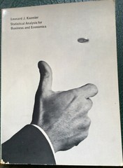 Statistical Analysis for Business and Economics by Leonard J. Kazmier