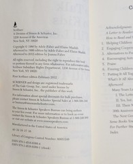 How to Talk So Kids Will Listen & Listen So Kids Will Talk by Elaine Mazlish