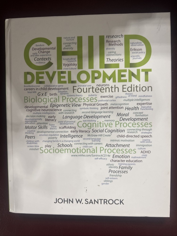 Child Development 14th Fourteenth Edition U.S. Edition John W Santrock
