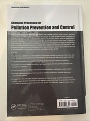 Chemical Processes for Pollution Prevention and Control by Paul Mac Berthouex…