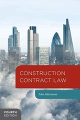 Construction Contract Law By John Adriaanse