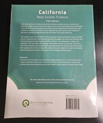 California Real Estate Finance by John Felser 10th Edition