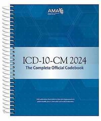ICD-10-CM 2024: The – Spiral-bound, by American Medical Association – Good