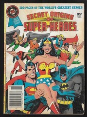 DC Special Blue Ribbon Digest – Secret Origins of Super-Heroes as shown kha180