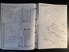 Panasonic SU-363 – Stereo Integrated Amplifier ORIGINAL Service Manual – 1987