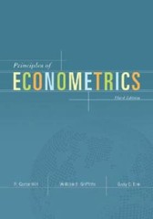 Principles of Econometrics – Hardcover By Hill, R. Carter – GOOD
