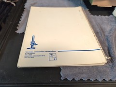 Geometric Dimensioning & Tolerancing Training Program Spiral Bound Book Vtg 1986