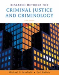 Research Methods for Criminal Justice and Criminology