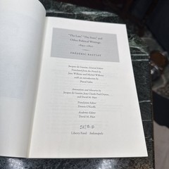 Frédéric Bastia Law, State & Other Political Writings 1843-1850 Paperback Book