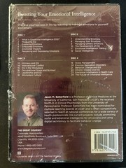 Boosting Your Emotional Intelligence (DVD) BRAND NEW SEALED – W/ COURSE BOOK