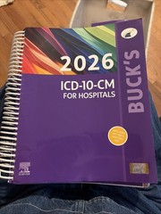 Buck’s 2026 ICD-10-CM for Hospitals by Elsevier (2025, Spiral)