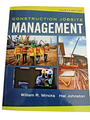 Construction Jobsite Management by William Mincks: – 9780357670569