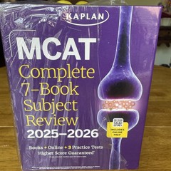 Kaplan Test Prep Ser.: MCAT Complete 7-Book Subject Review 2025-2026, Set…