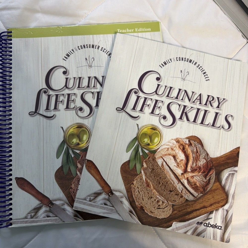 Abeka Culinary Life Skills Student Textbook & Teacher Edition