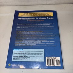 Pharmacotherapeutics for Advanced Practice : A Practical Approach by Jennifer A.