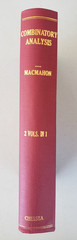 MacMahon Combinatory Analysis 2 Vols in 1 RARE AMS Chelsea Classic 1984 NEW Nos