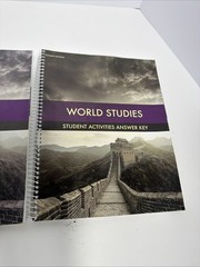 BJU Press World Studies Student Text 4th Edition 515874 Bob Jones Fourth Edition