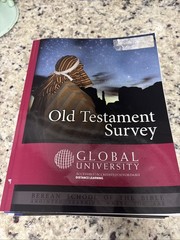Lot Of 7 Berean School Of The Bible Study Books GLOBAL UNIVERSITY Paperback