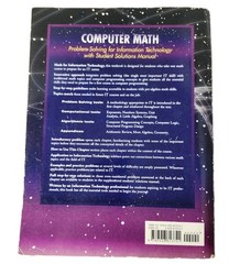 Computer Math Problem Solving for Information Technology Textbook Book Pearson
