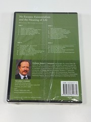 No Excuses : Existentialism and the Meaning of Life Robert Solomon DVD & Guide