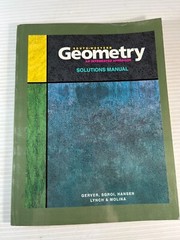 South-Western Geometry An Integrated Approach 1998 Teacher Bundle 0538675233