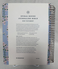 ESV Spiral-Bound Journaling Bible New Testament Hardcover Artwork Lulie Wallace