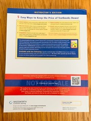 Communicate! Fourteenth Edition – Instructor’s Edition – Verderber & Sellnow