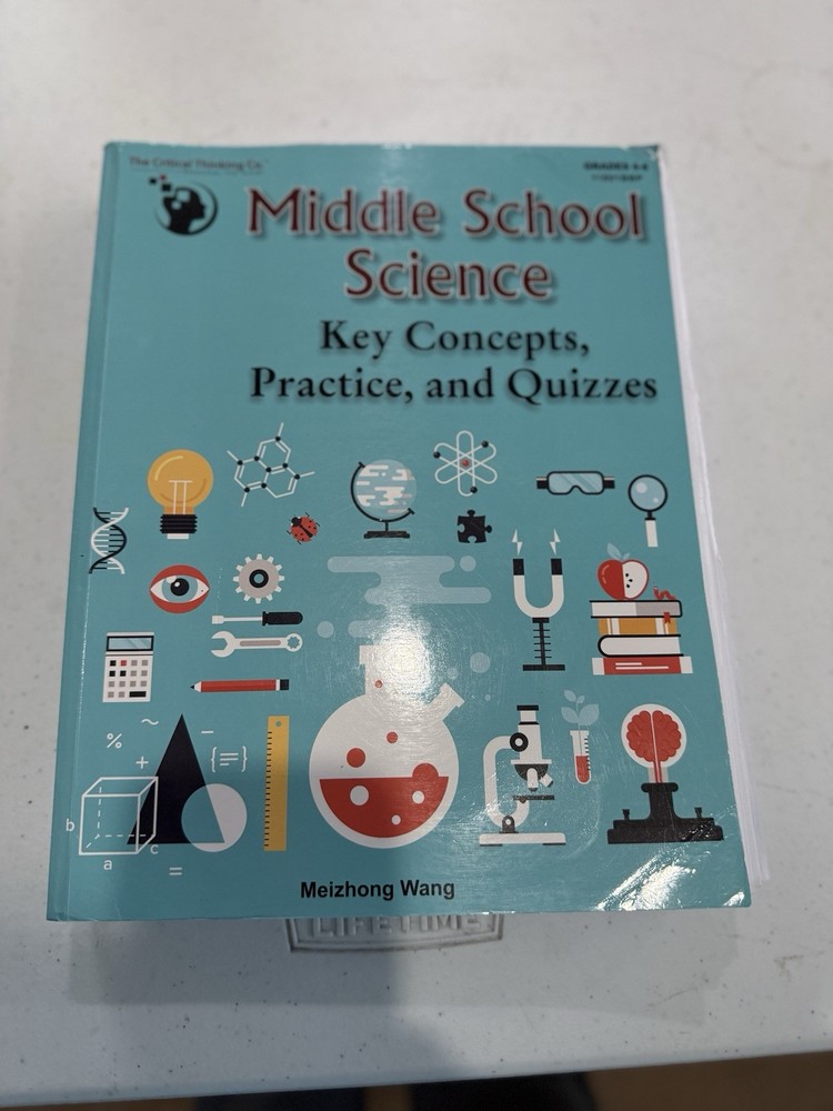 The Critical Thinking Co. Middle School Science Key Concepts, Practice & Quizzes