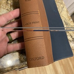 The New American Bible Large Print Edition Oxford University Press 12 Point Type